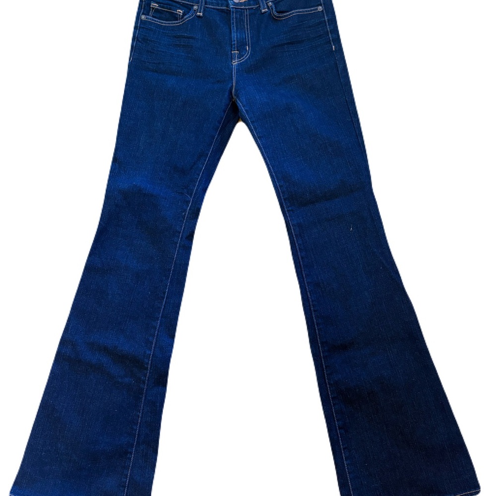 J Brand Flare Leg 800 Ink Dark Wash Jeans Sz 28 Y2K Denim Excellent Preowned - Picture 5 of 14